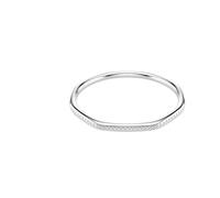 Swarovski Dextera Octagon Bangle, Rhodium Shiny