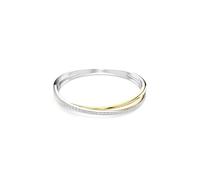 Swarovski Bracciale rigido Hyperbola, Taglio Round, Bianco, Mix di finiture