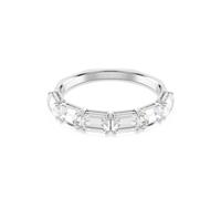 Swarovski Bracciale rigido Millenia, Taglio ottagonale, Bianco, Placcato rodio