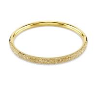 Swarovski Sublima Round Blangle, Brown, Gold Shiny