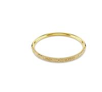 Swarovski Sublima Round Blangle, Brown, Gold Shiny