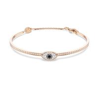 Swarovski Bracciale rigido Symbolica Occhio Multicolore Placcato colore oro rosa