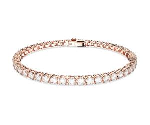 Swarovski - Bracciale Tennis con Cristalli Trasparenti - - Accessories - Donna - Rosa - ONE SIZE