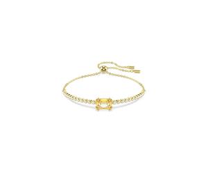 Swarovski - Bracciale Tennis Matrix - - Accessories - Donna - Giallo - M