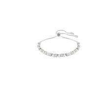 Swarovski Braccialetto Matrix, Crystal Pearl, Taglio Round, Bianco, Placcato rodio