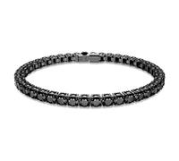 Swarovski Bracciale Tennis Matrix Nero Placcato rutenio 5664153