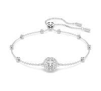 Swarovski Bracciale Una Angelic, Taglia rotonda, Bianco, Bagno rodio