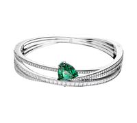 Swarovski Bracciale da donna Hyperbola Verde Placcato rodio 5665327