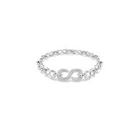 Swarovski Braccialetto Dextera, Taglio Round, Bianco, Placcato rodio (M)