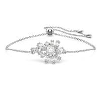 Swarovski Bracciale Fiore, Bianco, Rodiato Nuovo 135€