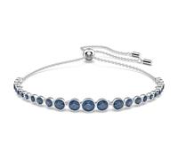 BRACCIALE EMILY BLU PLACCATO RODIO DONNA SWAROVSKI