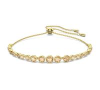 Swarovski Imber Bracciale Emily, Tagli Rotondi Misti, Tono Dorato, Tono d'oro Placcato