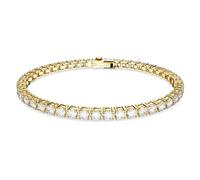 BRACCIALE TENNIS TAGLIO TONDO BIANCO DONNA SWAROVSKI