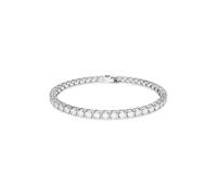 BRACCIALE MATRIX TENNIS TAGLIO TONDO BIANCO S SWAROVSKI