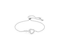 BRACCIALE INFINITO E CUORE BIANCO DONNA SWAROVSKI