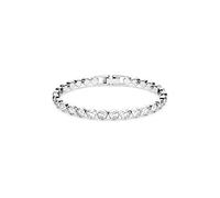 Swarovski Braccialetto Tennis, bianco, placcato rodio