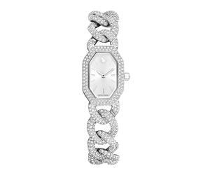 SWAROVSKI Certa Watch, Swiss Made, Bracciale di metallo, Argento, Acciaio inossidabile