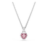 Swarovski Chroma Ciondolo, Tagli Misti, Rosa, Placcato Rodio