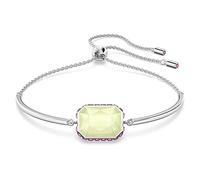 Swarovski Chroma Collezione Collana, Chroma Bracelet, Orange and Green Octagon Cut Crystal