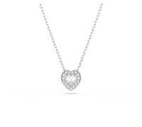 Swarovski Ariana Grande Angelic Crystal Heart Pendant in Rhodium Finish - Part of the Ariana Grande x Capsule Collection