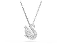 Swarovski Ciondolo Cigno, Tagli misti, Cigno, Bianco