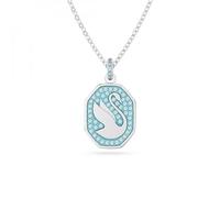 COLLANA PENDENTE SWAN CIGNO LUNGO BLU DONNA SWAROVSKI