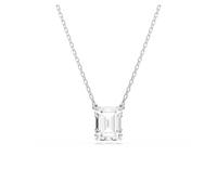 COLLANA PENDENTE STILLA TAGLIO OTTAGONALE RODIO SWAROVSKI