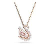 Swarovski Ciondolo Swan, taglie miste, cigno, rosa