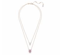 Swarovski - Collana a Strati Millenia Taglio Ottagonale - - Accessories - Donna - Rosa - ONE SIZE
