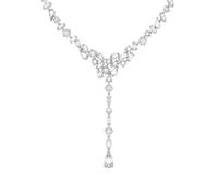 Swarovski Collana a Y Mesmera Taglio misto Bianco Placcato Rodio
