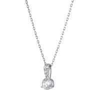 COLLANA STILLA BIANCO DONNA SWAROVSKI SOLITAIRE