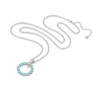 Swarovski - Collana con Pendente Cristallo Blu - - Accessories - Donna - Grigio - ONE SIZE