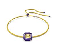 Swarovski Collana Dulcis, Cristalli taglio Cushion, Viola