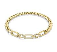 Swarovski Collana Dextera, Statement, Link misti, Bianca, Placcato color oro