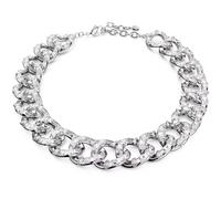 Swarovski Collana Dextera Statement Taglio misto Grande Bianca Placcato Rodio