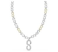 Swarovski Collana Dextera, Taglio Round, Bianca, Mix di finiture