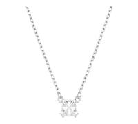 Swarovski - Collana Donna Stilla Attract Pendente Bianco Rodio 5701903 - - Accessories - Donna - Grigio - ONE SIZE