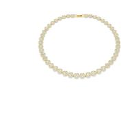 Swarovski - Collana Elegante in Oro con Cristallo - - Accessories - Donna - Giallo - ONE SIZE