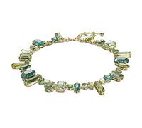 Swarovski Collana Gema, Verde, Placcato color oro