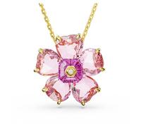 Swarovski Imperdibile collana placcata in oro con cristalli Florere 5650569