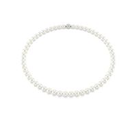 Swarovski Collana Matrix, Crystal Pearl, Bianca, Placcato rodio