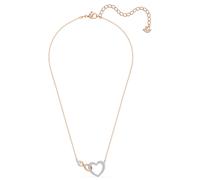 Swarovski Collana oro rosé / argento / trasparente Donna Swarovski One Size oro rosé / argento / trasparente