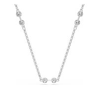 Swarovski Collana Remix, Taglio Round, Bianca, Placcato rodio