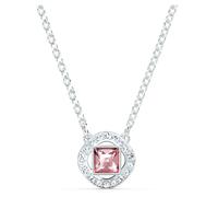 Swarovski Collana Swarovski Angelic Square, rosa, placcato rodio, Esclusivi Amazon