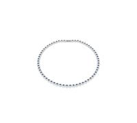 Swarovski Collana 'Una' azzurro / argento / trasparente Donna - Abbigliamento - Occasioni - Matrimonio - Per la madre della sposa - Scarpe e accessori - Gioielli Swarovski One Size