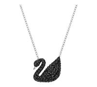 Swarovski - Collana Unisex Cigno Pendente Nero Rodiato 5347329 - - Accessories - unisex - Grigio - ONE SIZE