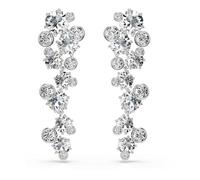 Swarovski Constella Orecchini forati, Bianco, Placcato rodio