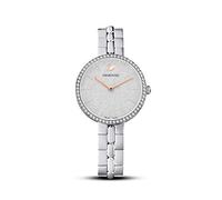 Swarovski Cosmopolitan Orologio, con CristalliSwarovski e Bracciale di Metallo in Acciaio Inossidabile, Meccanismo al Quarzo, Tono Argentato