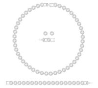 SWAROVSKI Crystal Angelic All Around Set - Rhodium Plated #5367853