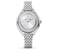 Swarovski Crystalline Aura Orologio, con CristalliSwarovski , Acciaio Inox e Bracciale di Metallo, Meccanismo al Quarzo, Tono Argentato